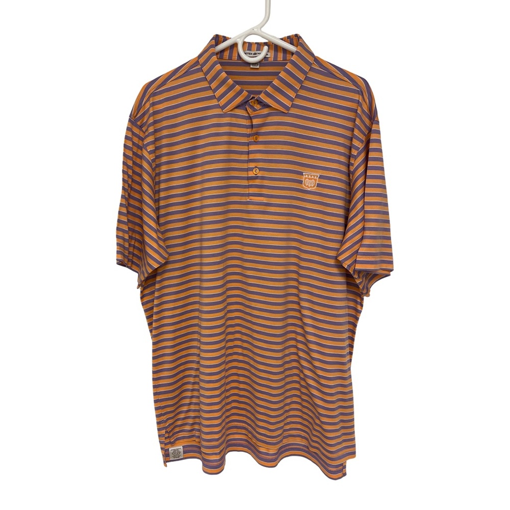 Peter Millar Striped Polo Shirt Men’s XL